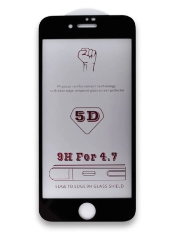 Захисне скло  iPhone 7 (5D) полная поклейка на екран