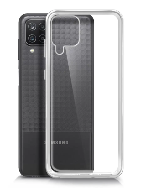 Силіконовий чехол Samsung A12 (прозоре для телефона)