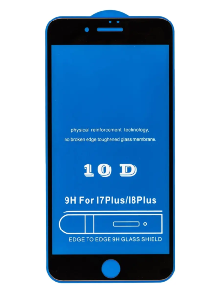 Захисне скло iPhone 8 Plus (5D) повна поклейка на екран