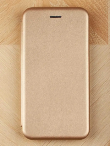 Чехол книжка Samsung M10 розовое золото (магнітна)