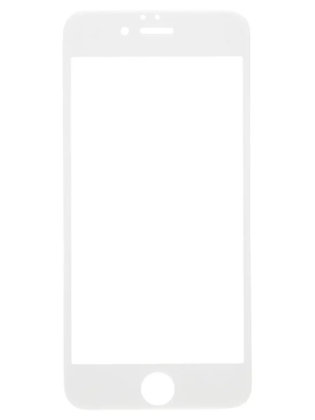 Захисне скло IPhone 6 (біла рамка на екран)