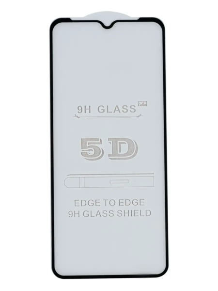 Захисне скло Samsung A02s (5D) повна поклейка на екран