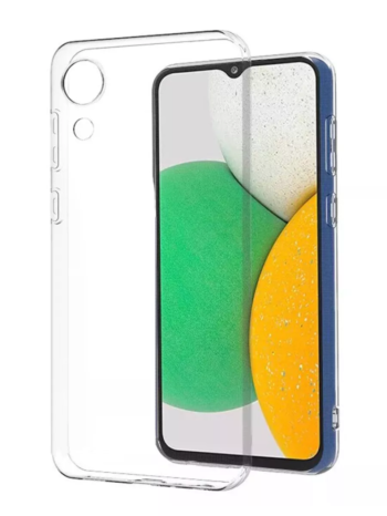 Силіконовий чехол Samsung A03 Core (прозора для телефону)