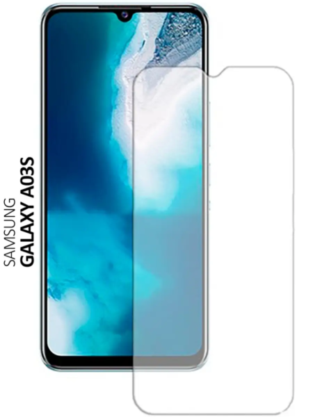 Захисне скло Samsung A03s (прозора без рамки)