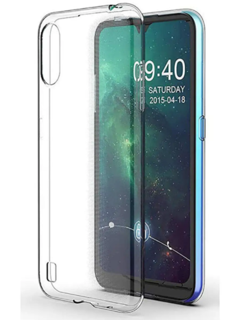 Силіконовий чохол Samsung A01 (прозорий)