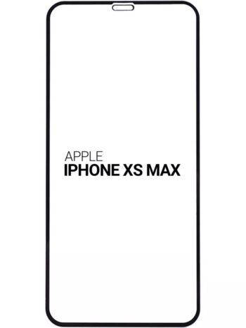 Захисне скло iPhone XS Max (5D) повна поклейка на екран